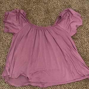 Off shoulder top